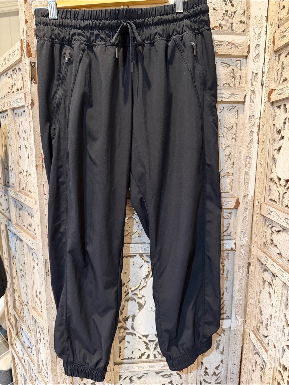 Zella Black Drawstring Jogger Pants